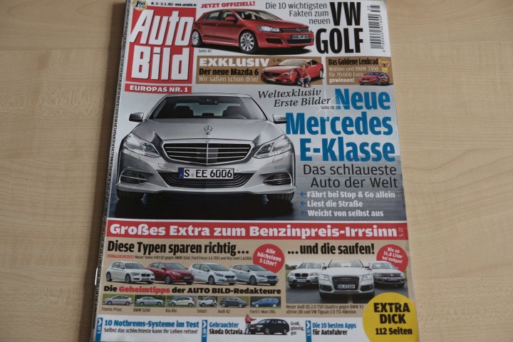 Deckblatt Auto Bild (35/2012)